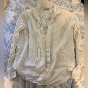 Everlane White Button Down Size 00